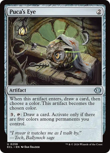 Image for Puca's Eye (259) - Magic: The Gathering
