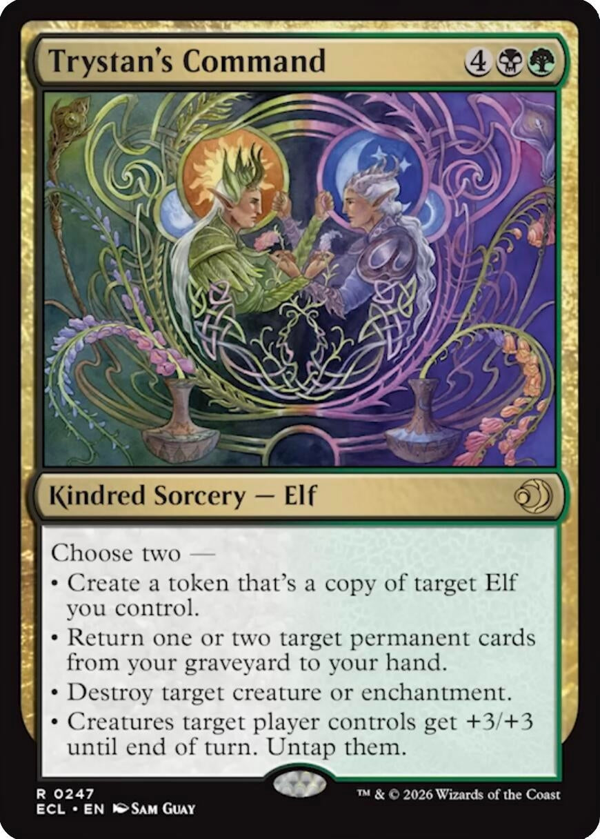 Image for Trystan's Command (247) - Magic: The Gathering
