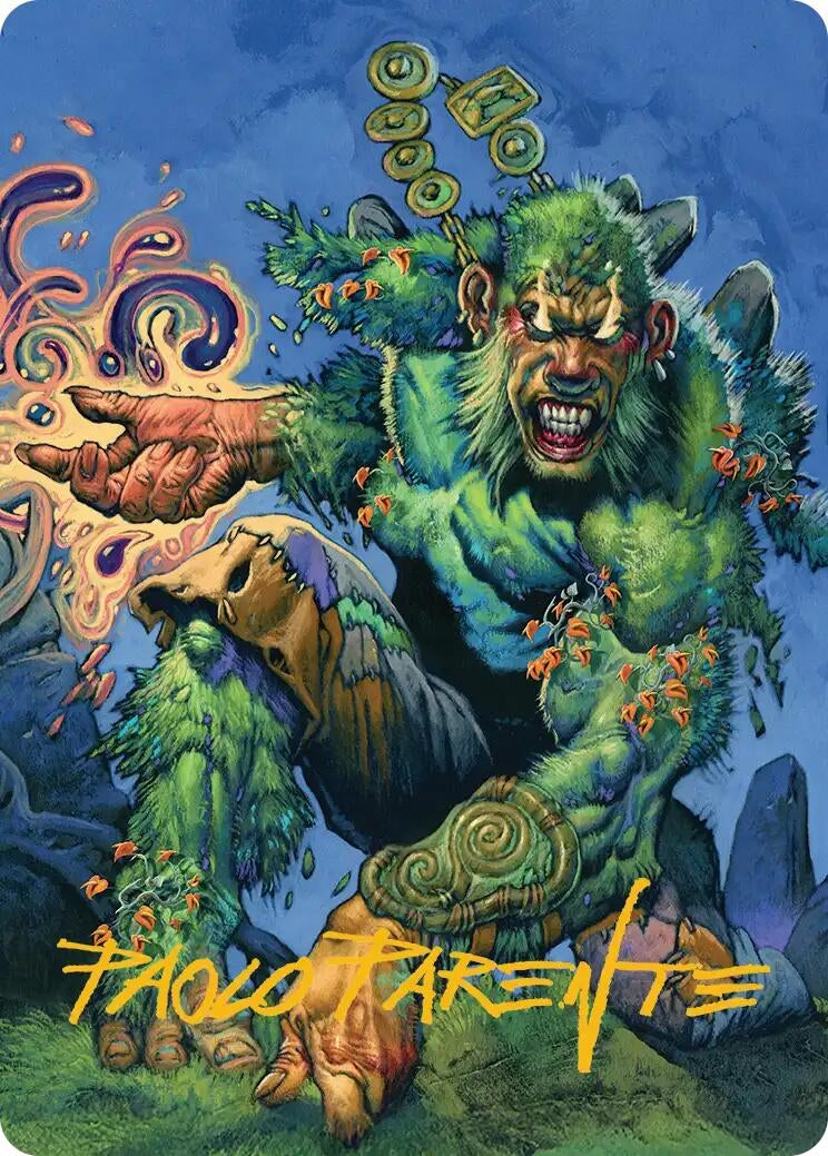 Image for Aurora Awakener Art Card (17/54) (Gold-Stamped Signature) (17) - Magic: The Gathering