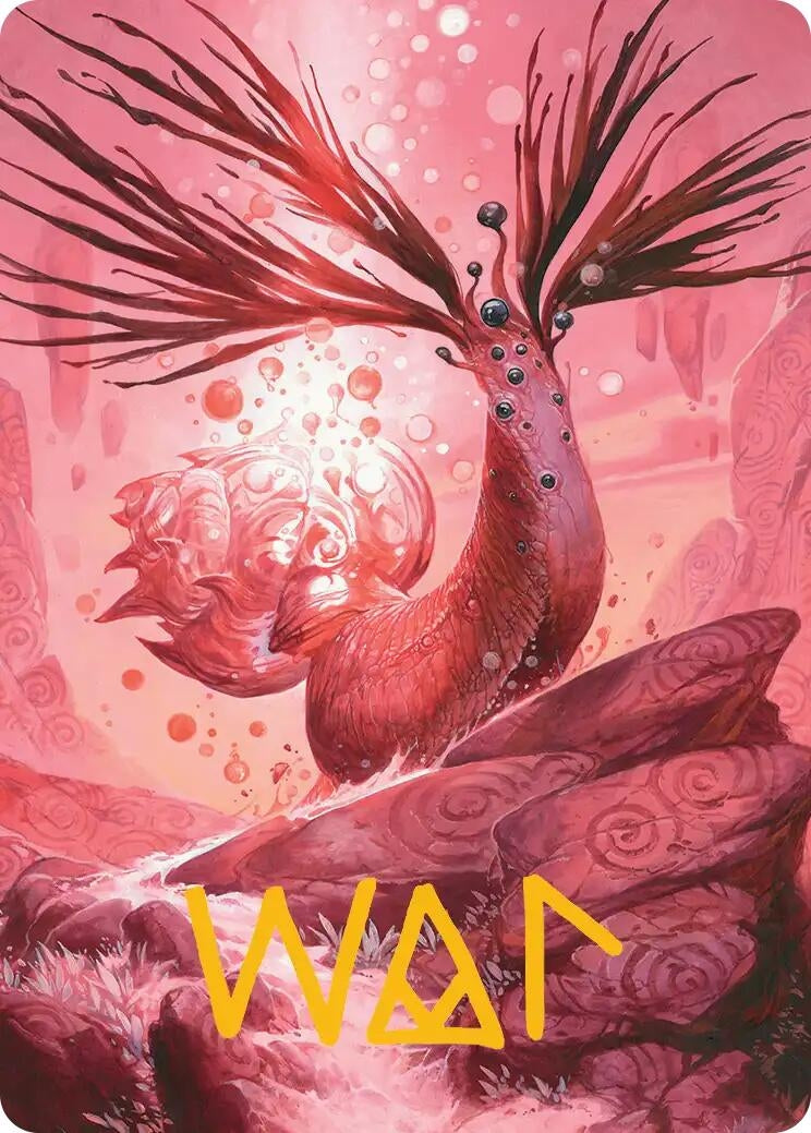 Image for Catharsis Art Card (Gold-Stamped Signature) - Magic: The Gathering