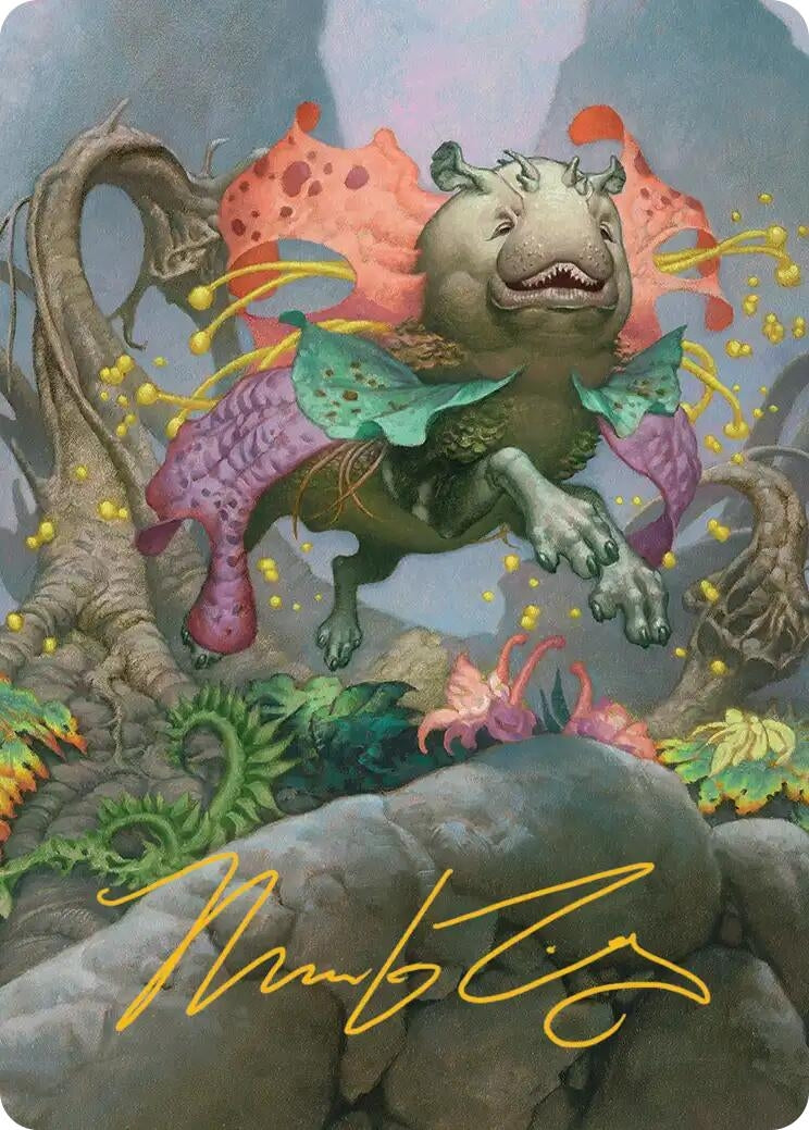 Image for Vibrance Art Card (Gold-Stamped Signature) - Magic: The Gathering