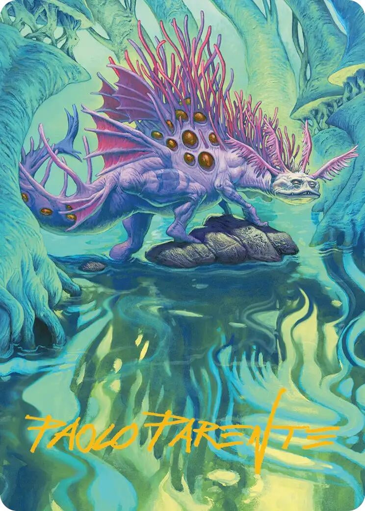 Image for Wistfulness Art Card (Gold-Stamped Signature) - Magic: The Gathering