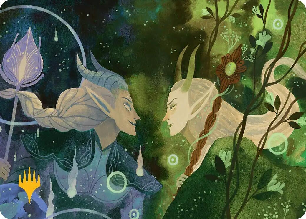 Image for Trystan's Command Art Card (Gold-Stamped Planeswalker Symbol) - Magic: The Gathering