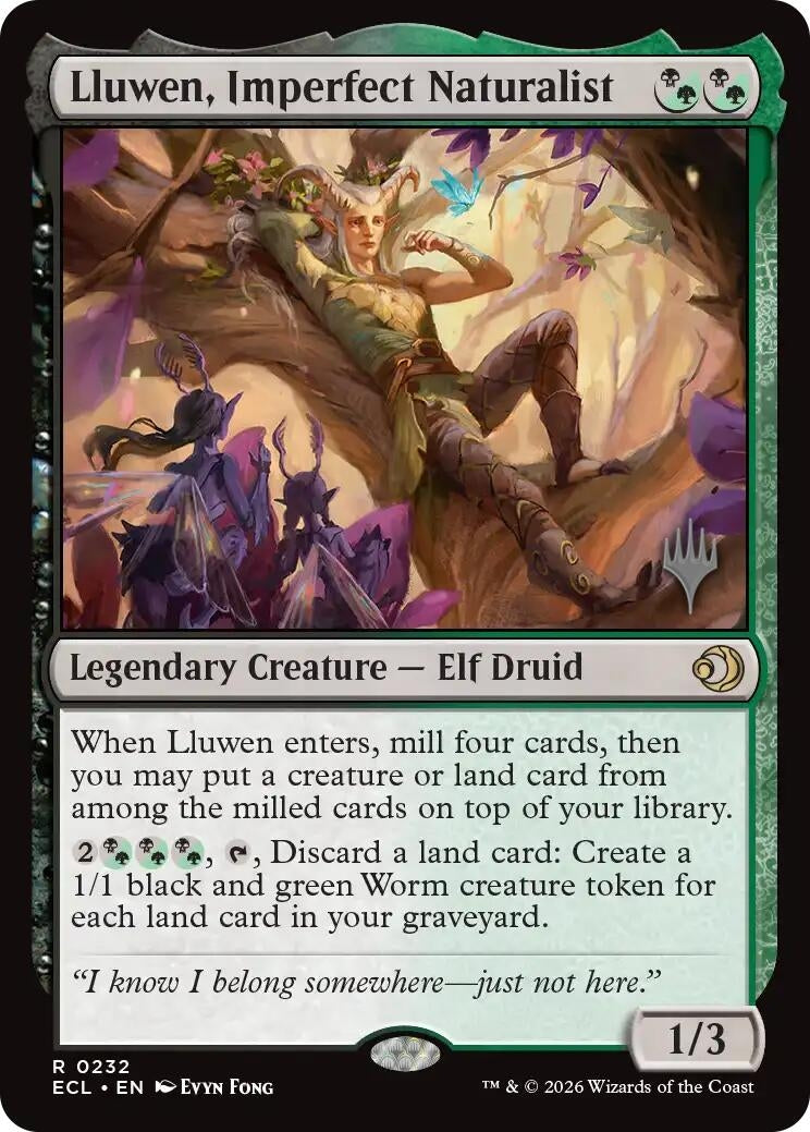 Image for Lluwen, Imperfect Naturalist (232) - Magic: The Gathering