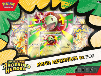 Pokemon Mega Evolution Ascended Heroes Mega ex Box