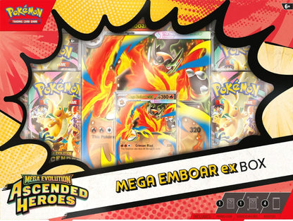 Pokemon Mega Evolution Ascended Heroes Mega ex Box