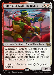 Image for Raph & Leo, Sibling Rivals (166) - Magic: The Gathering