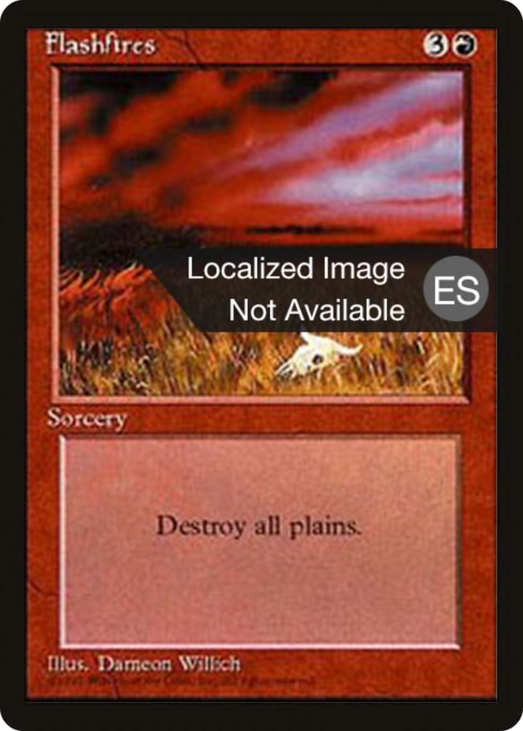 Flashfires [Fourth Edition Foreign Black Border]