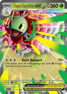 Image for Mega Meganium ex (010/217) (ASC) - Pokemon