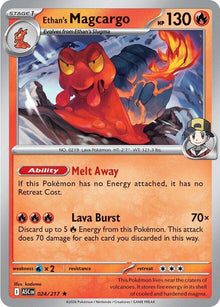 Image for Ethan's Magcargo (024/217) (ASC) - Pokemon