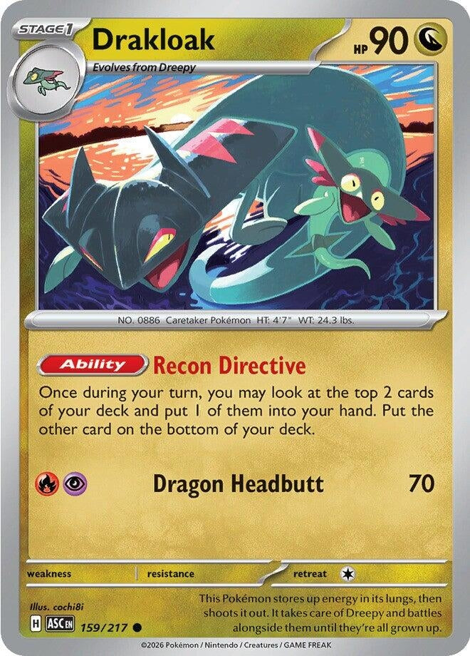 Image for Drakloak (159/217) (ASC) - Pokemon