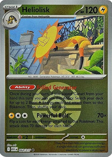 Image for Heliolisk - 064/217 (Quick Ball) (064/217) (ASC) - Pokemon
