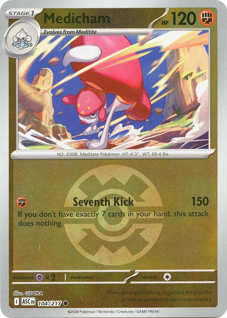 Image for Medicham - 104/217 (Quick Ball) (104/217) (ASC) - Pokemon