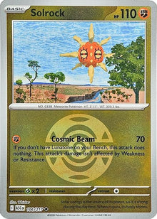 Image for Solrock (Dusk Ball) (106/217) (ASC) - Pokemon