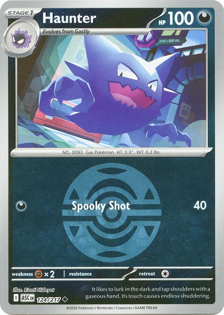 Image for Haunter (Dusk Ball) (124/217) (ASC) - Pokemon