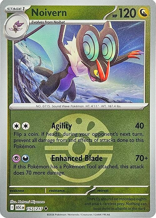Image for Noivern (Friend Ball) (157/217) (ASC) - Pokemon