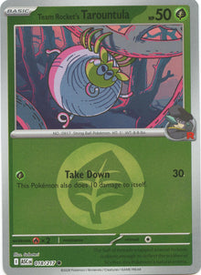 Image for Team Rocket's Tarountula (Energy Symbol Pattern) (018/217) (ASC) - Pokemon