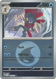 Image for Weavile - 045/217 (Energy Symbol Pattern) (045/217) (ASC) - Pokemon