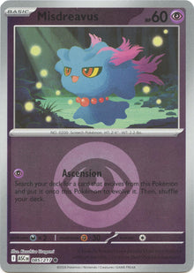 Image for Misdreavus - 085/217 (Energy Symbol Pattern) (085/217) (ASC) - Pokemon