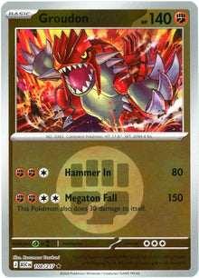 Image for Groudon (Energy Symbol Pattern) (108/217) (ASC) - Pokemon