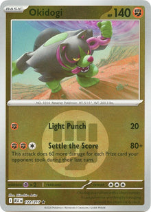 Image for Okidogi (Energy Symbol Pattern) (122/217) (ASC) - Pokemon