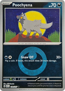 Image for Poochyena (Energy Symbol Pattern) (128/217) (ASC) - Pokemon