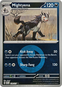 Image for Mightyena - 129/217 (Energy Symbol Pattern) (129/217) (ASC) - Pokemon