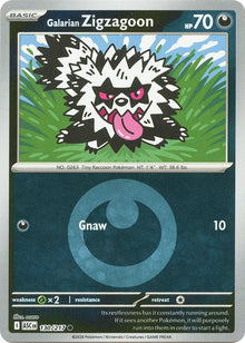 Image for Galarian Zigzagoon (Energy Symbol Pattern) (130/217) (ASC) - Pokemon