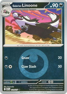 Image for Galarian Linoone (Energy Symbol Pattern) (131/217) (ASC) - Pokemon