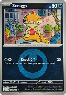 Image for Scraggy (Energy Symbol Pattern) (134/217) (ASC) - Pokemon