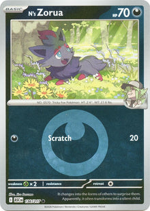 Image for N's Zorua (Energy Symbol Pattern) (136/217) (ASC) - Pokemon