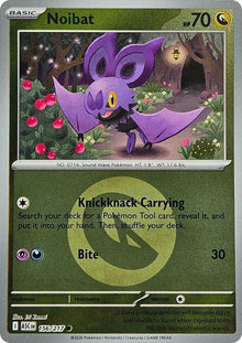 Image for Noibat (Energy Symbol Pattern) (156/217) (ASC) - Pokemon
