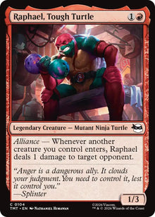 Image for Raphael, Tough Turtle (104) (TMT) - Magic: The Gathering