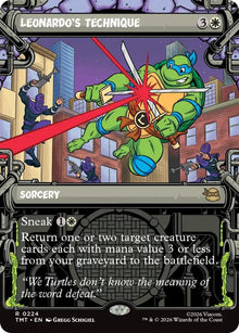 Image for Leonardo's Technique (Showcase) (224) (TMT) - Magic: The Gathering