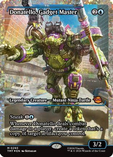 Donatello, Gadget Master (Showcase) (Fracture Foil) (293) (TMT)