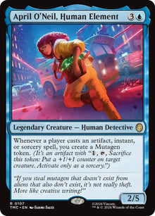 April O'Neil, Human Element (107) (TMC)