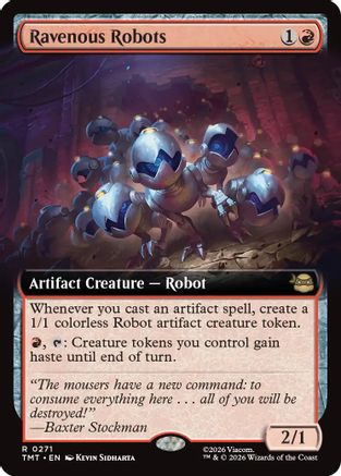 Ravenous Robots (Extended Art) (271) (TMT)