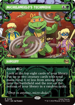 Michelangelo's Technique (Showcase) (239) (TMT)