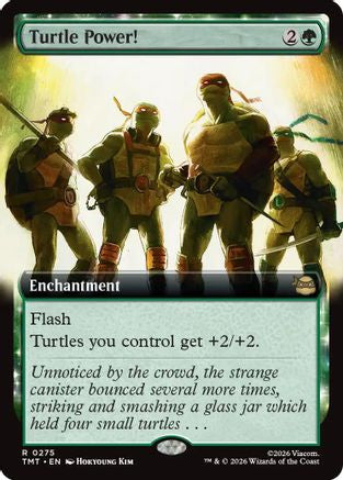 Turtle Power! (Extended Art) (275) (TMT)