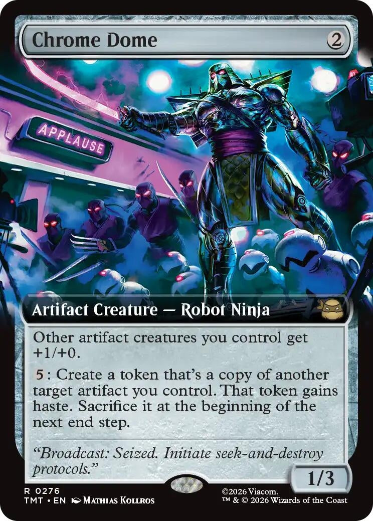 Chrome Dome (Extended Art) (276) (TMT)