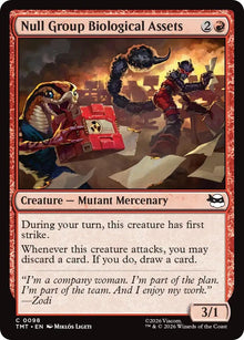 Image for Null Group Biological Assets (98) (TMT) - Magic: The Gathering