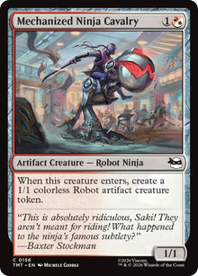 Image for Mechanized Ninja Cavalry (156) (TMT) - Magic: The Gathering