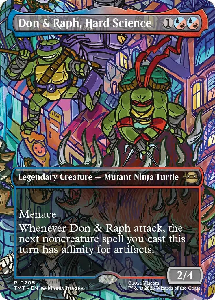 Image for Don & Raph, Hard Science (Borderless) (205) (TMT) - Magic: The Gathering