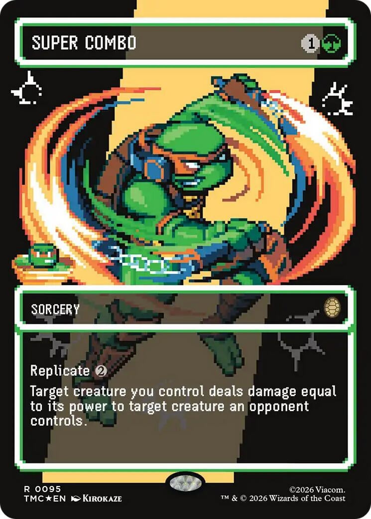 Super Combo (Borderless) (Surge Foil) (95) (TMC)