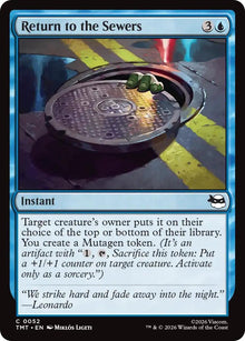 Image for Return to the Sewers (52) (TMT) - Magic: The Gathering