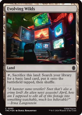 Evolving Wilds (Surge Foil) (65) (TMC)