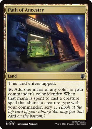 Path of Ancestry (Surge Foil) (70) (TMC)