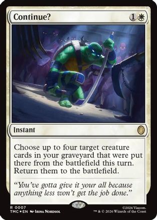 Continue? (Surge Foil) (7) (TMC)