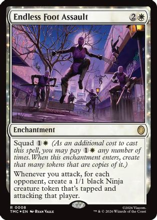 Endless Foot Assault (Surge Foil) (8) (TMC)