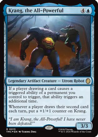 Krang, the All-Powerful (Surge Foil) (13) (TMC)